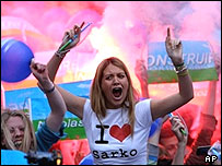 هواداران سارکوزی