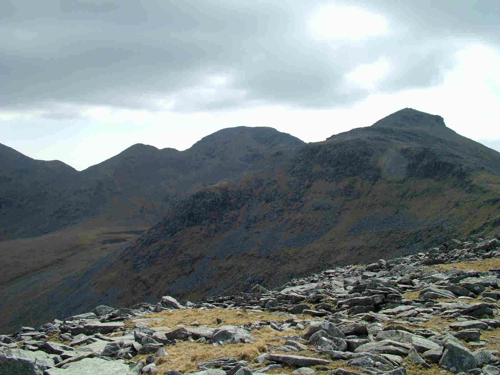 View southeast from Mullach an Langa