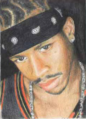 Portrait of Allen Iverson