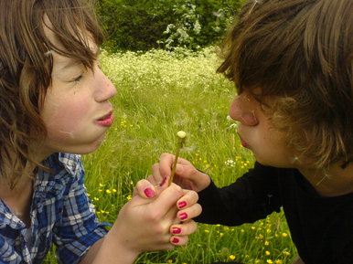 Wishing With Their Eyes Closed