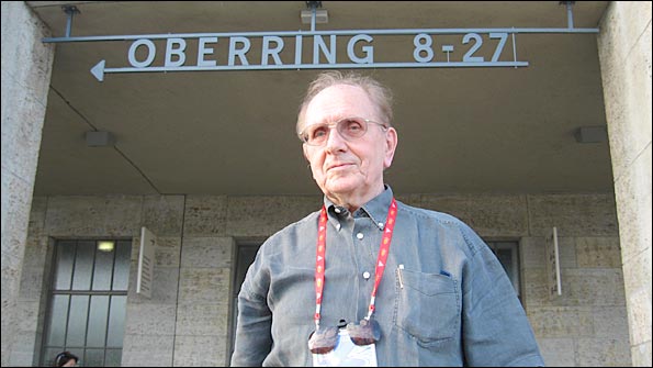 Rudi Thiel at Berlin's Olympiastadion, August 2009