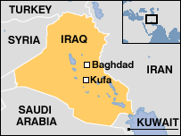 Bản đồ Iraq