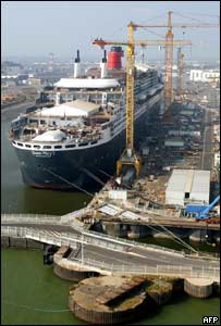 O Navio Queen Mary 2
