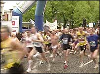 marathon runners