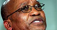 Jacob Zuma, president of South African ruling ANC party