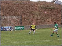Football: Guernsey v Alderney Muratti Semi 2007