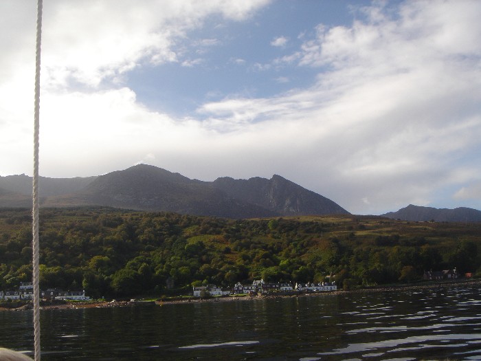 Corrie from the long ship