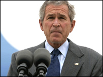 امریکی صدر جارج بش