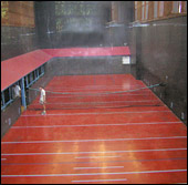 Real Tennis court in Cambridge