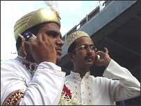 بھارت میں موبائل فون کا بڑھتا ہوا استعمال 