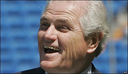 Ramón Calderón, presidente del Real Madrid.