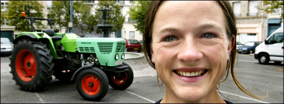 Tractor lady