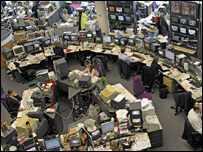 BBC newsroom