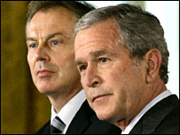 Tony Blair-George Bush
