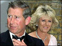 Thái tử Charles và bà Camilla Parker Bowles