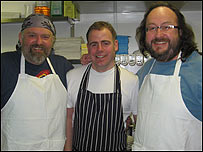 The Hairy Bikers with Chris Lee