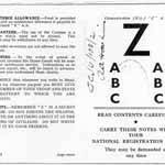 Gloucestershire (H.G.) "Z" A.A. Gunners regulations