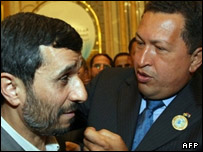 چاوز و احمدی نژاد