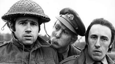 Neil Innes, Eric Idle and David Battley