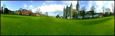 Salisbury Cathedral's famous Close