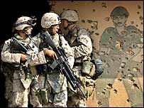 عراق کې امريکايي عسکر 