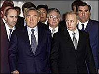 Назарбаєв на зустрічі президентів СНД