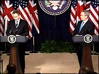 Blair e Bush