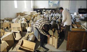 Rabování postihlo i sbírky iráckého národního muzea