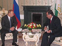 Putin ve Rakmonov
