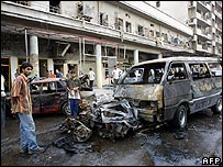 انفجار بمب در بغداد