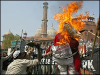 کارٹون پر احتجاج