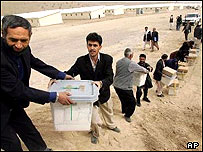 صندوقهای رای گيری