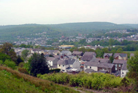 Golygfa o dref Pontardawe