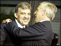 Abdulláh Gül a Jack Straw