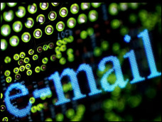 abstract email design