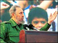 فيدل کاسترو