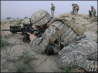 سربازان آمریکایی در افغانستان