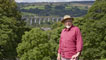 Rolf with the beautiful south Wales countryside and Pontsticill viaduct in the background