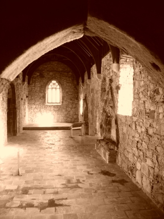 Inside St Clements church, Rodel, 2