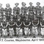P.T. Course, Weybourne. April 1945