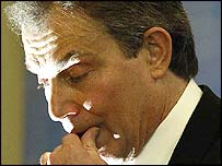 Tony Blair, primeiro-ministro britânico