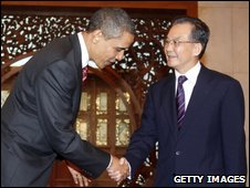 Barack Obama dhe Wen Jiabao
