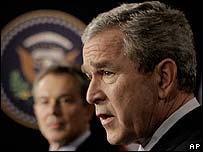 Presidente americano, George W. Bush