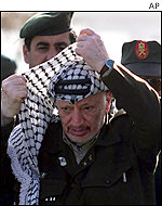 Jásir Arafat se setká s Barakem zítra v Egyptě