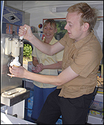 Tom serves ice cream