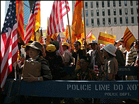 Biểu tình trước trụ sở tổ chức Liên Hiệp Quốc ở New York