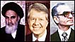 Ayatollah Khomeini, Jimmy Carter and the Shah of Iran