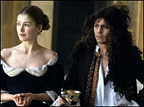 Johnny Depp in The Libertine
