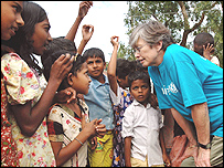 سری لنکا میں بچے