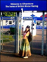 Nikki Douthwaite at Silverstone in 2005